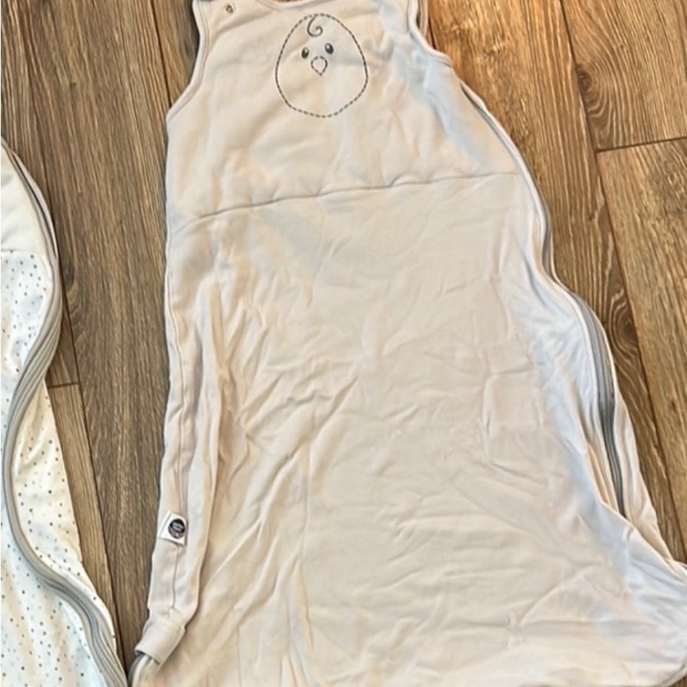 Baby Sleep Sack with Embroidered Chick